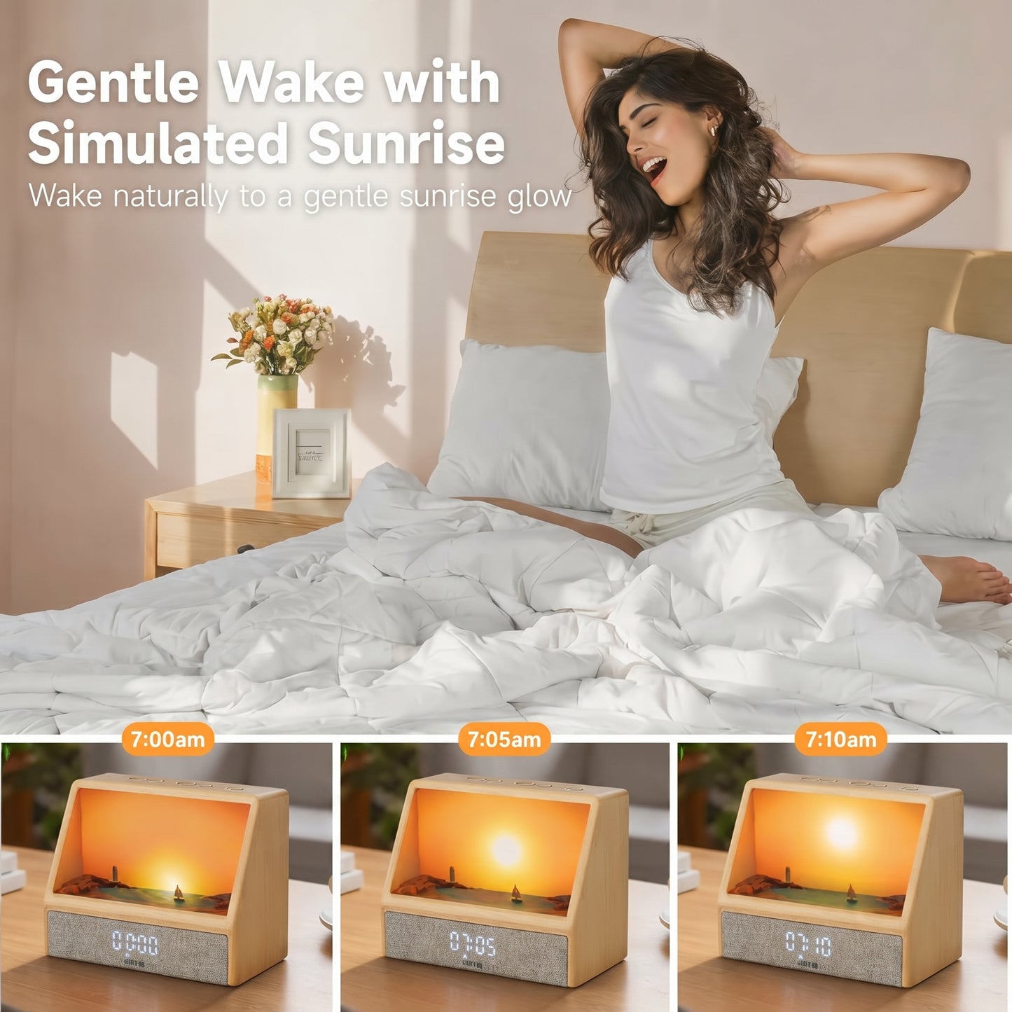 SUNCALM™ – Sunrise Wake Light