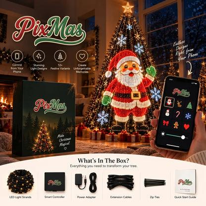 PixMas™ Smart Animated Christmas Tree Lights