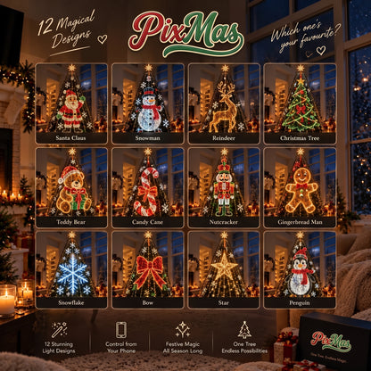 PixMas™ Smart Animated Christmas Tree Lights