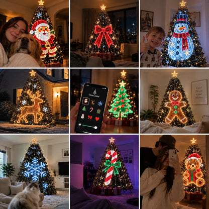 PixMas™ Smart Animated Christmas Tree Lights